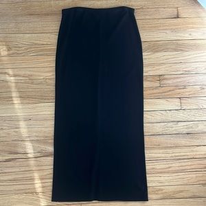 Y2K Black Maxi Skirt